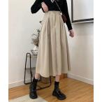 ショッピングミモレ丈 スカート ミモレ丈 Aライン スカート
