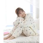 ショッピングルームウェア パジャマ ルームウェア ハローキティワッフルルームウェア上下セット レディース