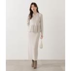 ワンピース 「青島心さん着用」ポロペプラムＳＥＴＵＰ / 1215240004