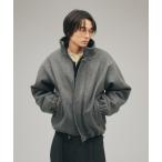 ブルゾン アウター STAND NECK SHAGGY BLOUSON / スタンドネックシャギーブルゾン メンズ レディース