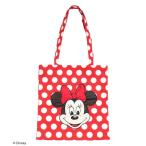 ショッピングミニー トートバッグ 「Disney/ディズニー/ミニーマウス」サテン刺しゅうトートバッグ レディース メンズ