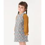 ジャンパースカート SHIPS Colors_100〜130cm /「洗濯機可能」ジャカード Aライン ワンピース キッズ 子供服 女の子