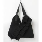 トートバッグ フリルVカットトート レディース