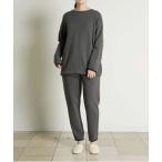 ルームウェア 部屋着 キッドブルー -２５裏毛ココウール -フルレングスボトムス -KUCP525 -kidblue レディース