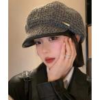 帽子 ベレー帽 「OKUOKU　0909」ブークレツイード ベレー帽 oku-bosi-3-23 レディース
