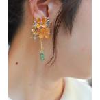 イヤリング 金木犀モチーフイヤリング レディース