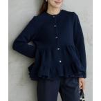 ショッピング七五三 tシャツ ご自宅でお洗濯可能/日本製/WEB限定カラー「SONO/ソーノ」「エアリーワッフル」スズラン　ジャケカーディガン レディース