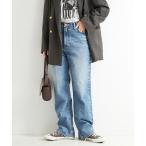 ジーンズ デニム デニムパンツ ウォッシャブル / LEE/リー 別注 ストレートデニムパンツ レディース