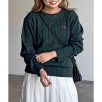 ニット セーター ケーブルニット レディース