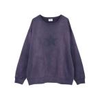 トレーナー スウェット STAR WASHED SWEAT レディース メンズ