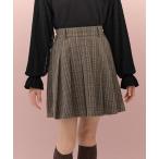 スカート インパンツ付 チェックプリーツミニスカート キッズ 子供服 女の子