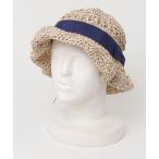 「CA4LA」 ストローハット - ブラウン レディース