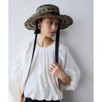 「AIC.」 ストローハット FREE ブラック レディース