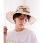 「La Maison de Lyllis」 ストローハット フリー ライトベージュ レディース