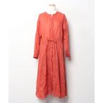 「DRESSTERIOR」 長袖ワンピース 38 レッド レディース