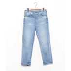 [upperhights] повреждение обработка Denim брюки 24 голубой женский 