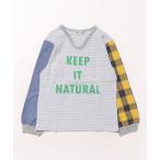 tシャツ ロゴプリント長袖Ｔシャツ キッズ 子供服 男の子 女の子