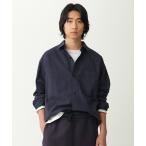「MHL.」 長袖シャツ LARGE ネイビー メンズ
