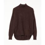 ショッピングタートル 「ADAM ET ROPE'」 タートルネックニット FREE ブラウン レディース