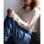 tシャツ ハイネックメロウシアートップス レディース