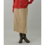 スカート ライトカルゼ ラップ風タイトスカート