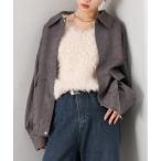 ショッピングスウェード ブルゾン アウター ヴィンテージスウェードZIPブルゾン レディース