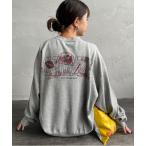 トレーナー スウェット 「THE SHINZONE/ザ シンゾーン」CLEMENTINE バックプリント スウェット レディース