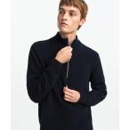 セーター ニット ハーフジップセーター メンズ