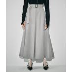 ショッピングTOKYO スカート センタープリーツフレアスカート｜ウォッシャブル/オフィスカジュアル/防シワ/細見え/秋服