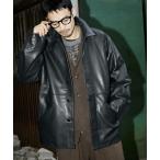 ブルゾン アウター FREAK’S STORE/フリークスストア Calf Leather ミニマル カーコート/カーフレザー メンズ