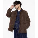 ブルゾン アウター Goat Leather スエード カーコート/ハーフコート メンズ