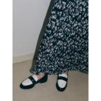 スカート 花柄クリンクルギャザースカート「2025autumn catalog item」