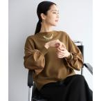 ニット セーター ウールミラノランタンスリーブ ニット レディース