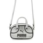 ショッピングエナメルバッグ ボストンバッグ 「PUMA」092485-01 PUMA 1976 メタリック マイクロ グリップ バッグ レディース