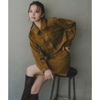 スーツ 「セットアップ可能」ヴィンテージライクコーデュロイジャケット レディース