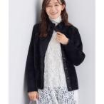 ニット セーター スタンドネック シャギーモールニット レディース