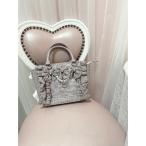 ショッピングファン ショルダーバッグ バッグ 「痛バ」確定ファンサのおまじないツイードＢＡＧ レディース