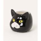  ваза кошка керамика цветок pot (S)