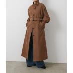 ショッピングトレンチコート トレンチコート コート ピーチロングトレンチコート レディース