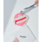 ショッピング毛糸 ポーチ 「macaroni edge/マカロニエッジ」毛糸のマスコット マルチケース ドーナツ  スイーツシリーズ レディース メンズ