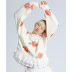 ニット セーター lace lace rose knit／レース薔薇ニット レディース