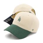 ショッピングBrand キャップ 帽子 ’47BRANDフォーティーセブン コーデュロイキャップ ツートーンクリーンナップ MLB メンズ レディース