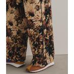 パンツ サテンラインゴブランパンツ レディース