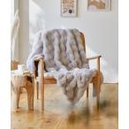 ショッピングモコモコ ブランケット モコモコ毛布 ラビットファー調│ハーフ「furry doudou./ファーリードゥドゥ」