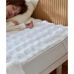  bed постельные принадлежности mo Como ko наматрасник мех кролика style I одиночный [furry doudou./ мех Lead udu]