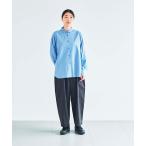 ブラウス シャツ ata shirts 2. / 綿テンセル　オーバーシャツ レディース