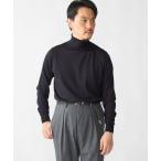 セーター ニット SHIPS:「手洗い可能」HANDFRAME 16ゲージ タートルネック プルオーバー ニット メンズ