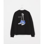 トレーナー スウェット 「CONVERSE / コンバース」 別注 裏毛シューズグラフィック クルースウェット メンズ レディース