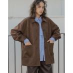 ステンカラーコート コート 「2025AW COLLECTION」フェイクスウェードシャツジャケット レディース