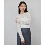 ショッピングカットソー tシャツ ストレッチレースカットソー/イージーケア レディース